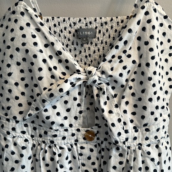 DL1961 Prince Street Keyhole Tie-front Dress - Picture 6 of 12